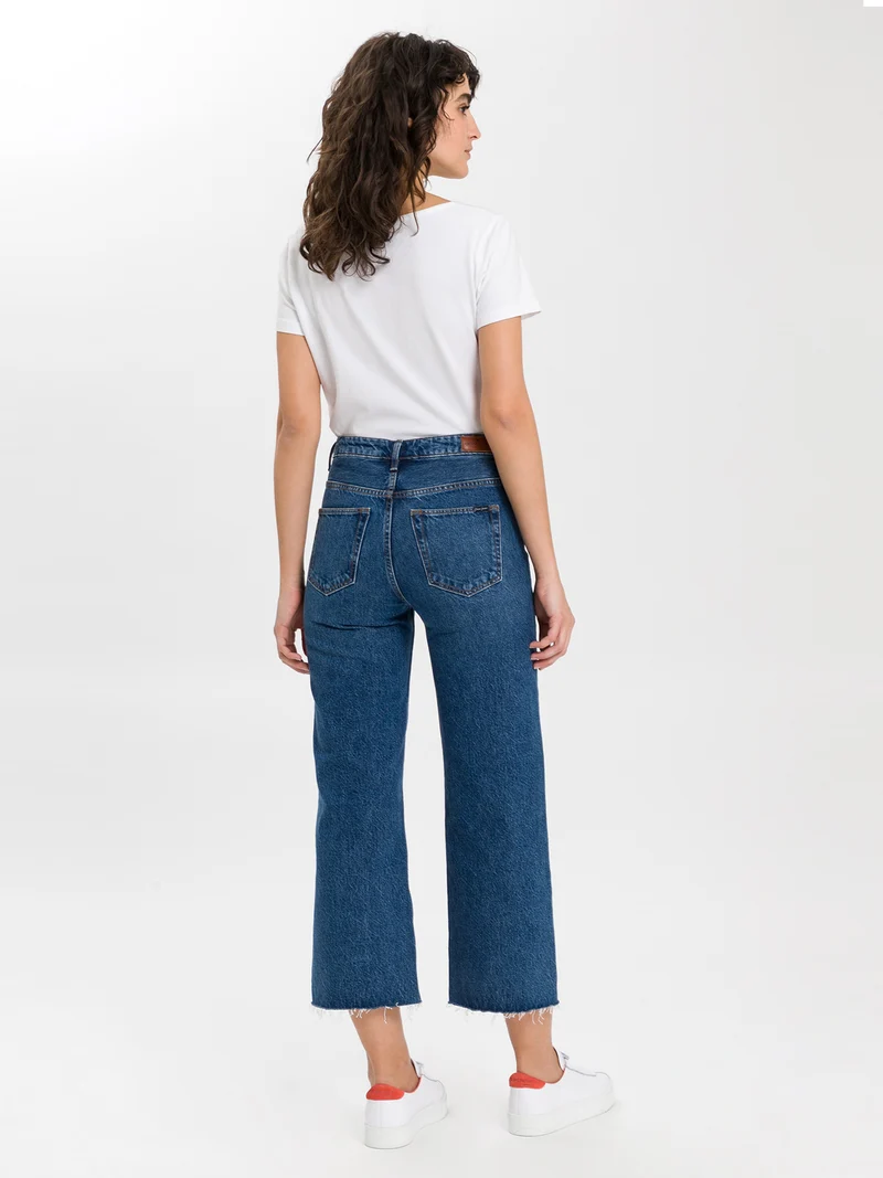 WIDE LEG CROPPED | REGULAR FIT JEANS