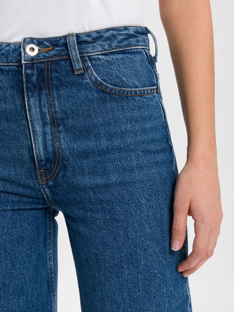 WIDE LEG CROPPED | REGULAR FIT JEANS