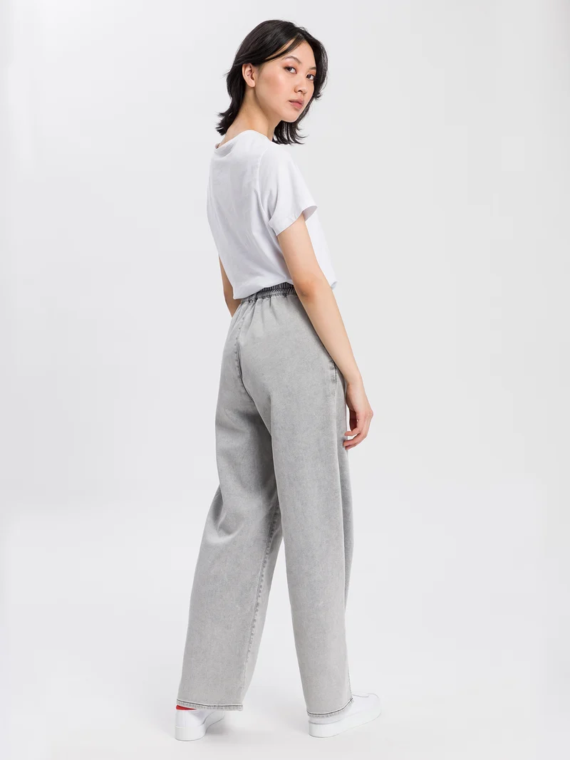 STRAIGHT | REGULAR FIT SWEAT DENIM JOGG PANTS