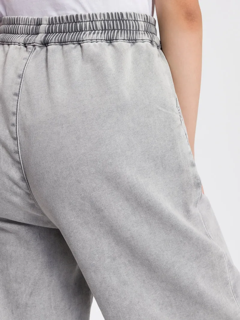 STRAIGHT | REGULAR FIT SWEAT DENIM JOGG PANTS