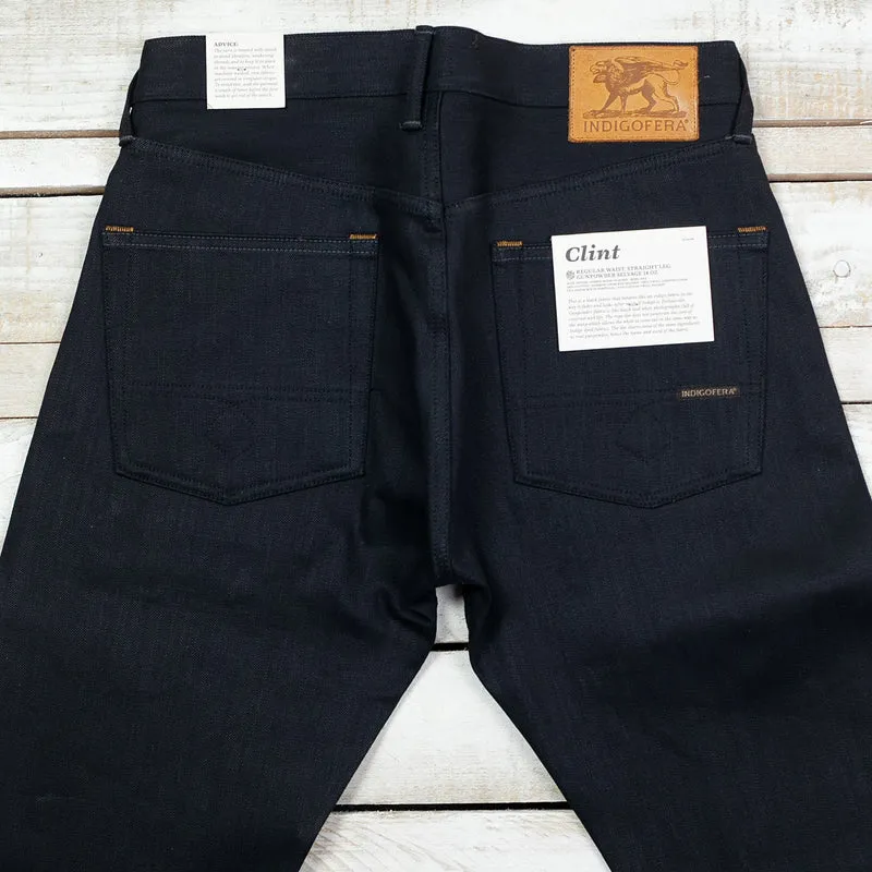 Clint 14 oz. Gunpowder Black Straight