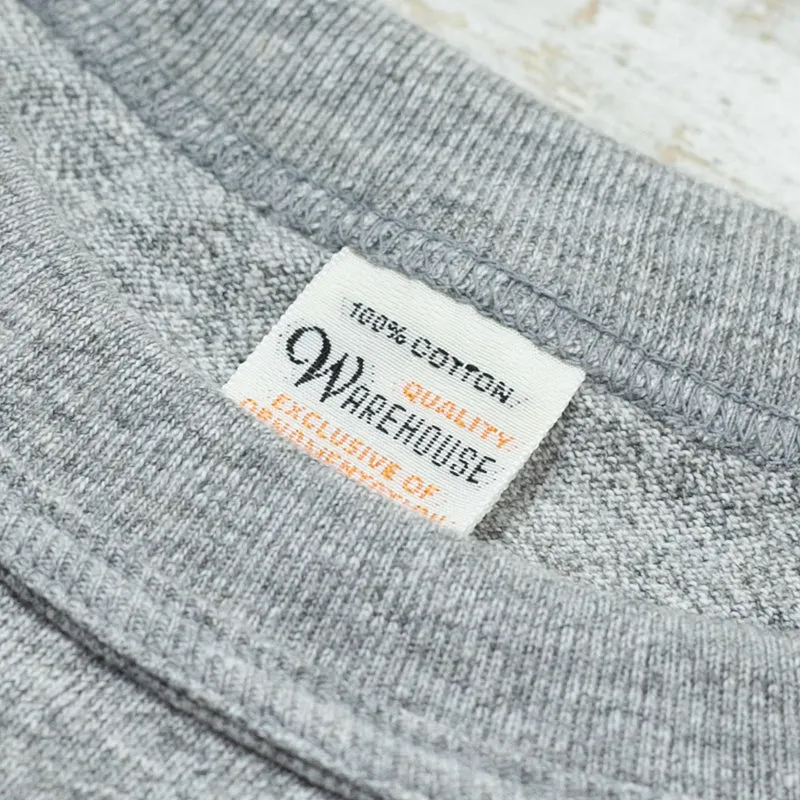 Round Neck T-Shirt Grau Meliert