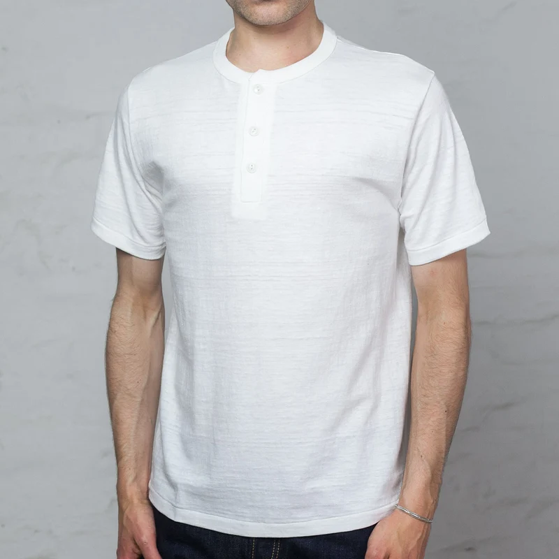 Lot 4601 Henley T-Shirt Weiß