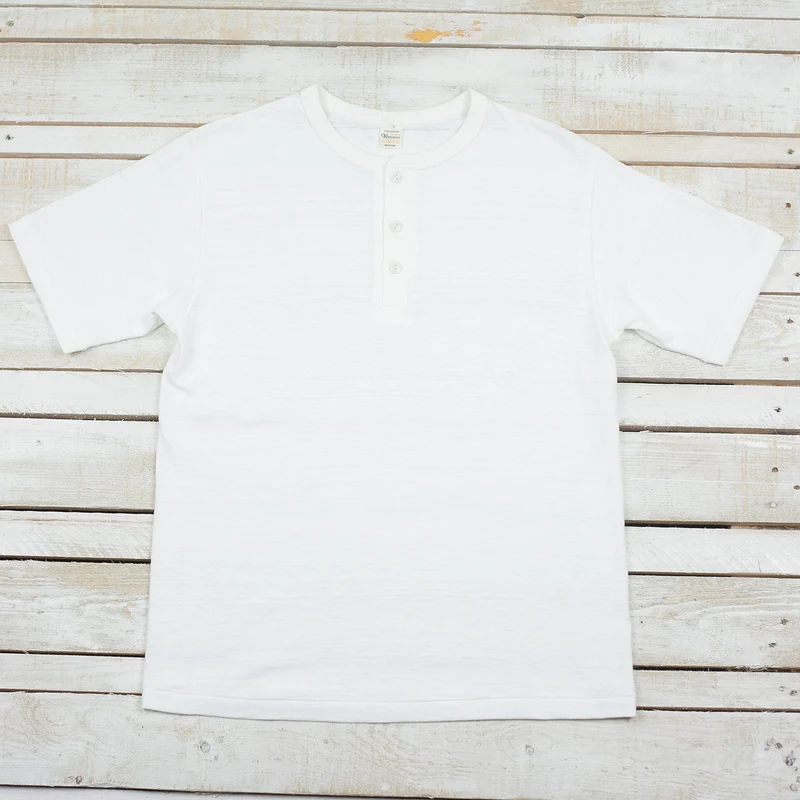 Lot 4601 Henley T-Shirt Weiß