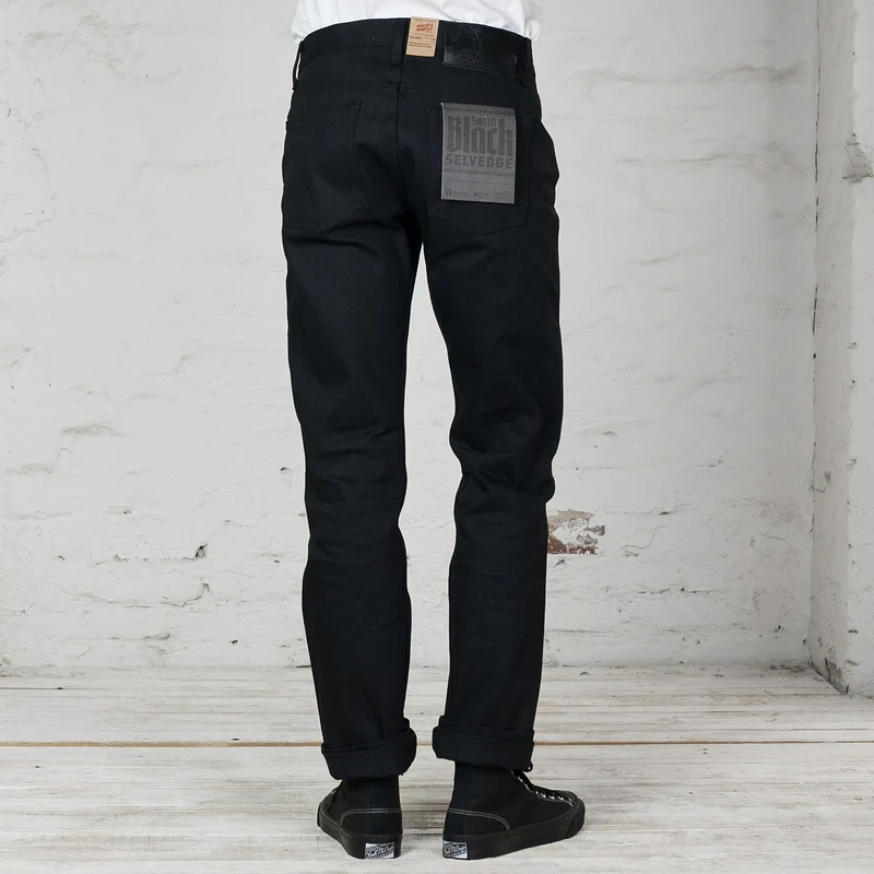 Weird Guy Solid Black Selvedge