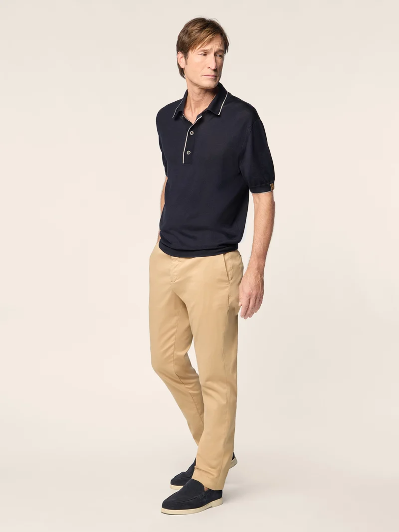 Gray - Pants in Stretch Twill