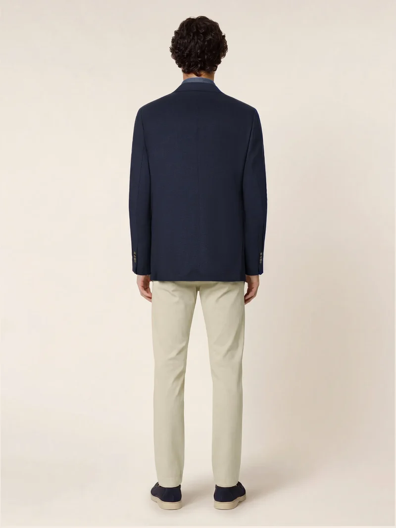 Gray - Pants in Stretch Twill