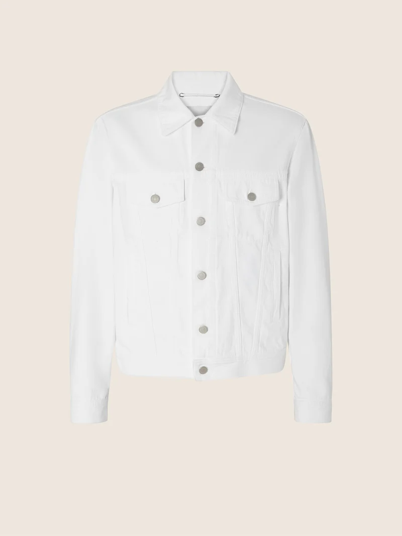 Trucker Jacket in Cotton Bull