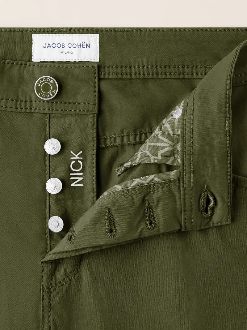 Nick - Pants in Stretch Gabardine
