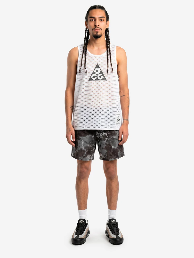 ACG Canotta da trail running Dri-FIT bianca
