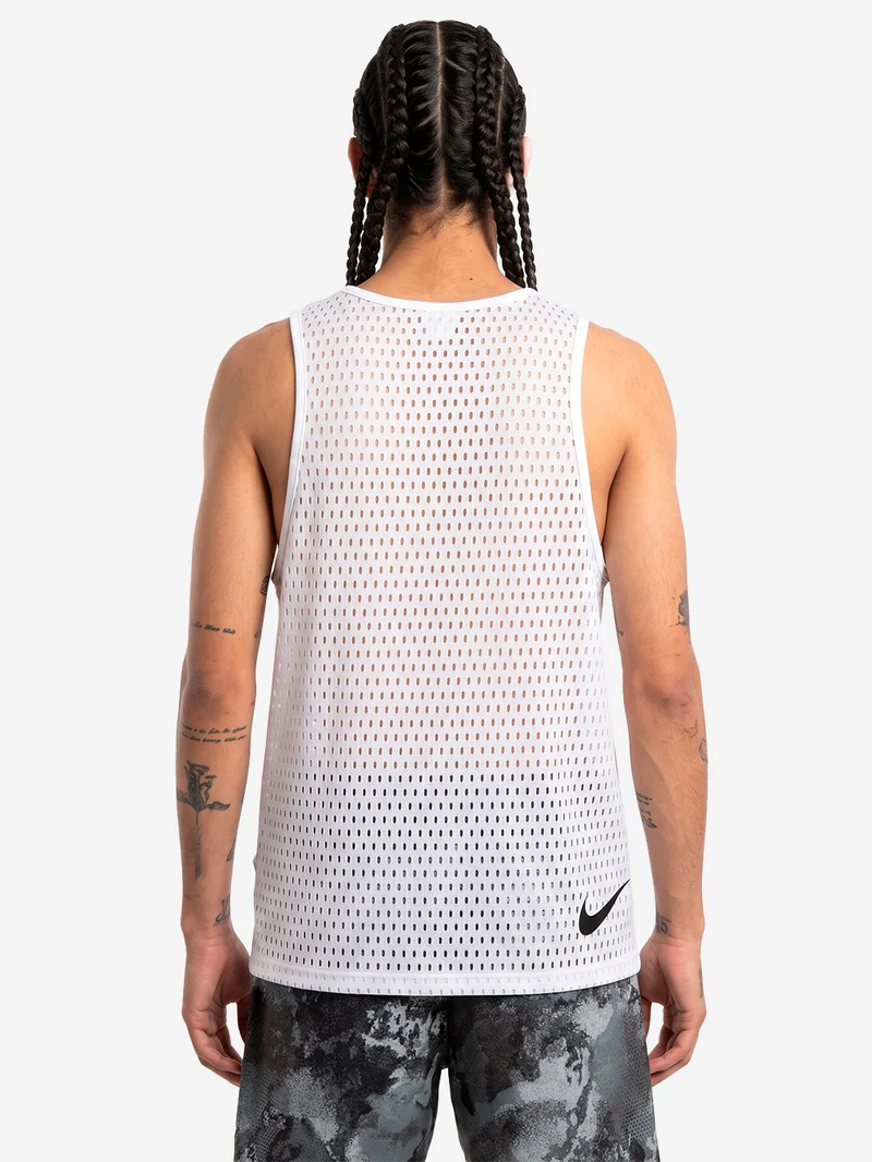 ACG Canotta da trail running Dri-FIT bianca