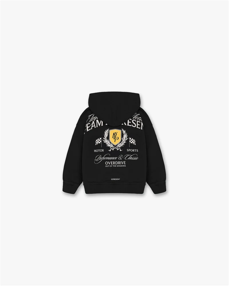 Mini Crest Hoodie - Vintage Black