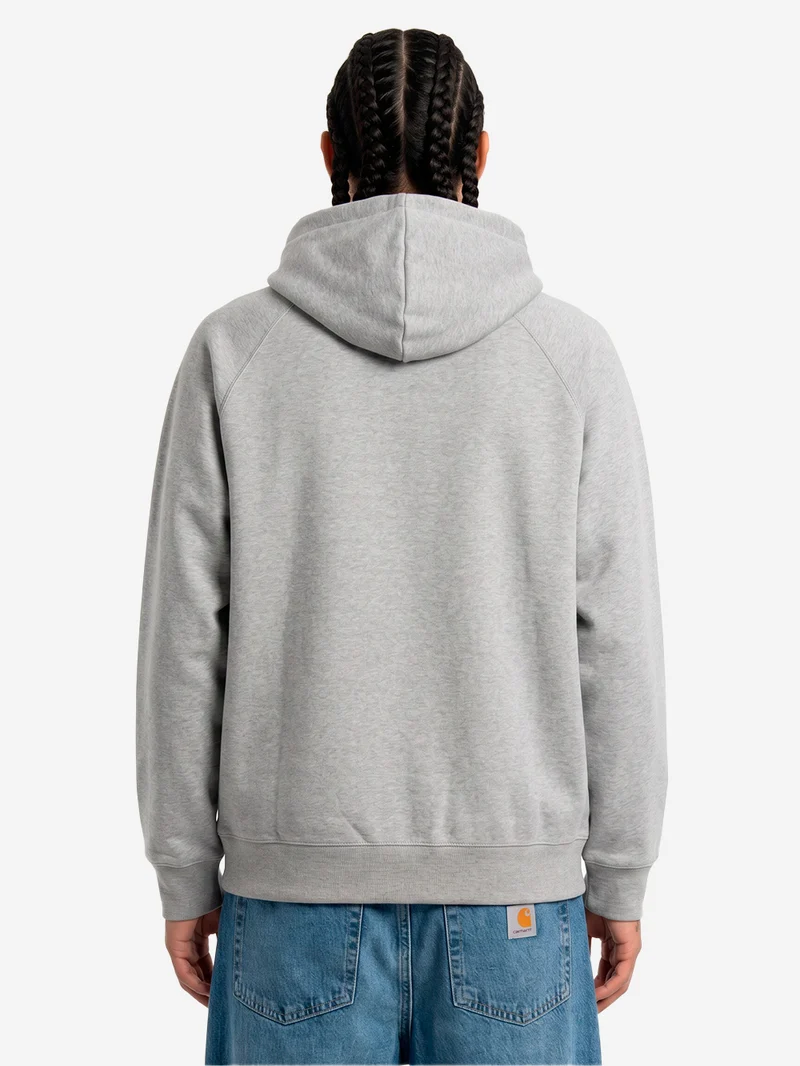 Hooded 'Chase' Jacket grigia con zip