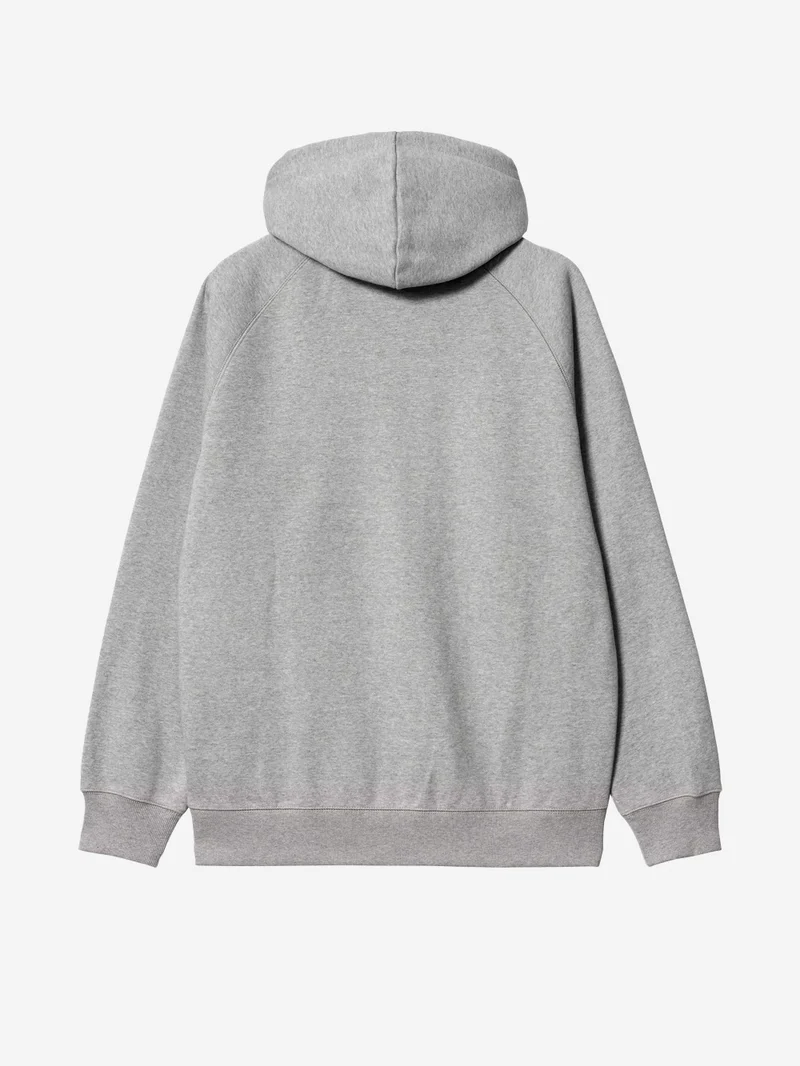 Hooded 'Chase' Jacket grigia con zip