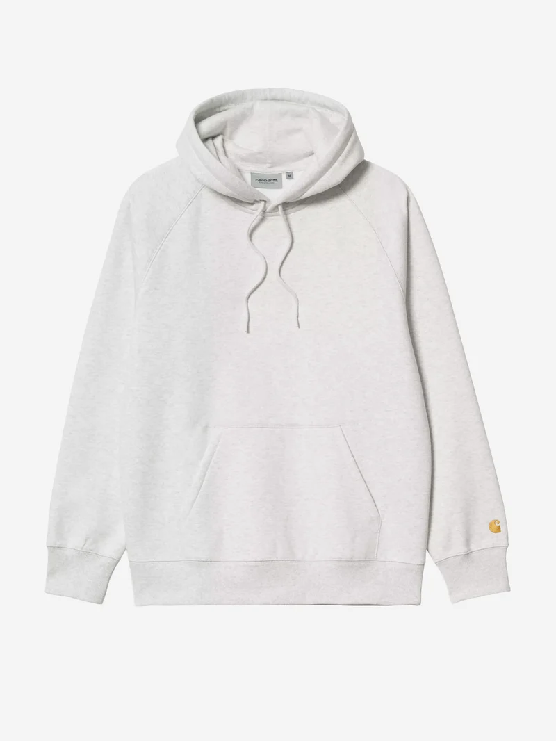 Hooded 'Chase' Sweat grigia chiaro