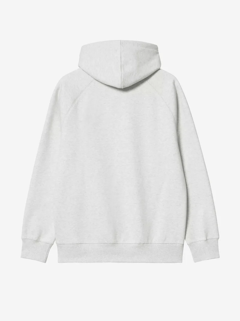 Hooded 'Chase' Sweat grigia chiaro