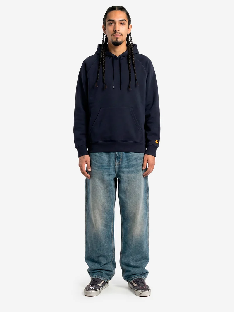 Hooded 'Chase' Sweat navy