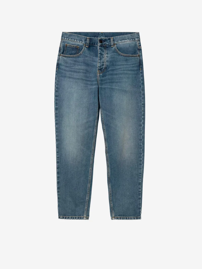 Pantaloni 'Newel' in denim blu dark used wash