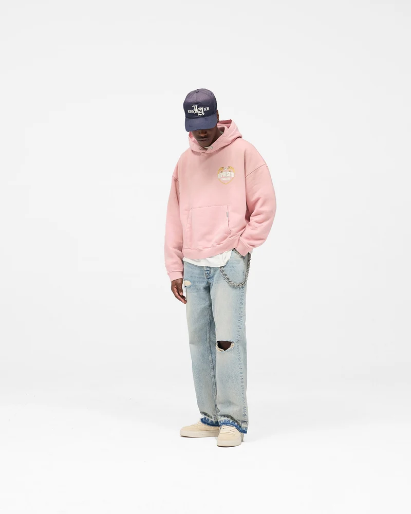 Represent Angel Border Hoodie - Quartz