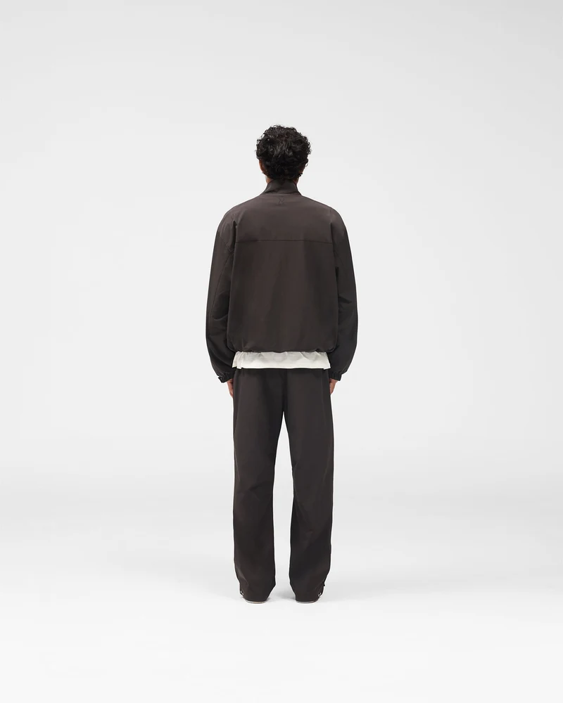 Initial Nylon Track Pant - Coffee