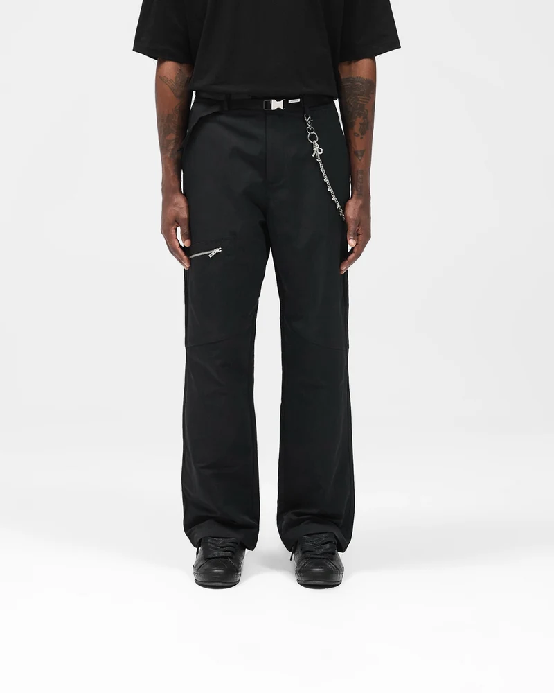 Nylon Workwear Pant - Jet Black