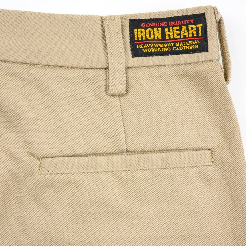 IH-730-KHA 12 oz. Heavy Cotton Regular Fit Chinos Khaki