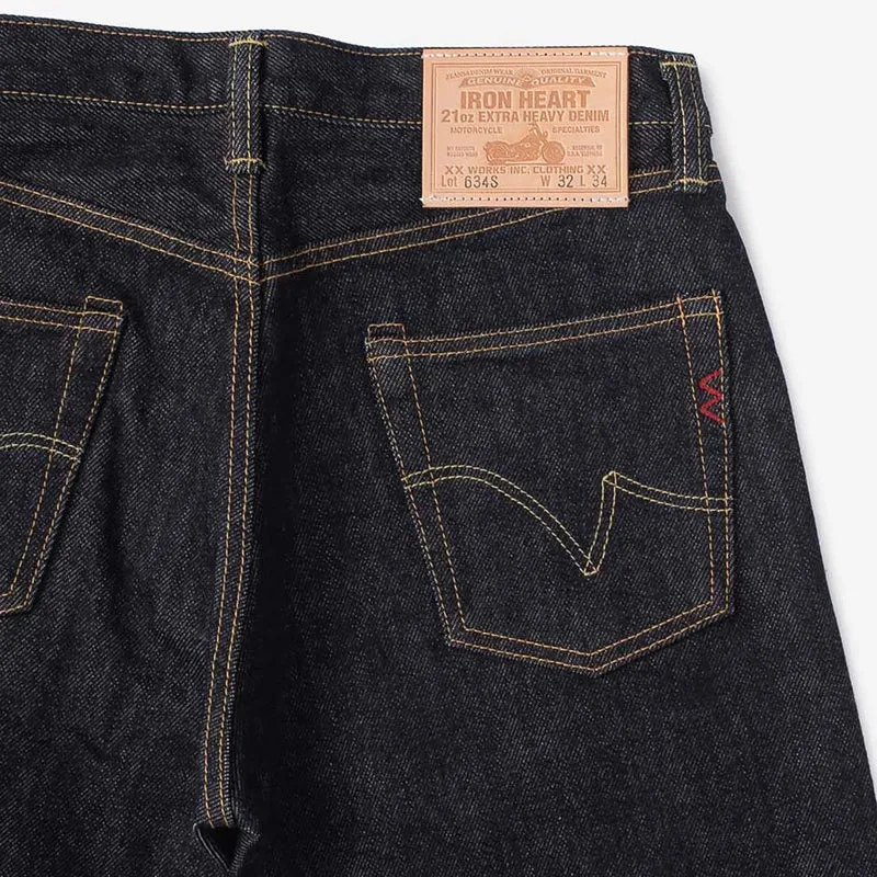 IH-634S 21 oz. Straight Cut Indigo