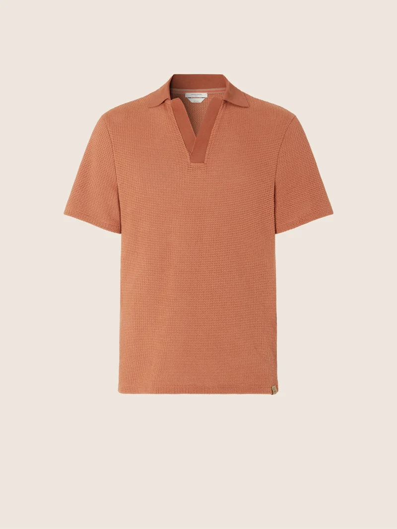 Cotton-Silk Jersey Polo