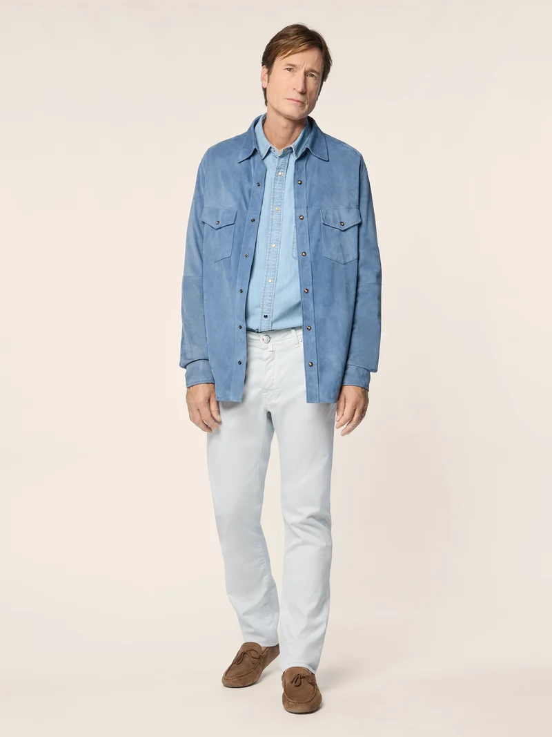 Suede Overshirt