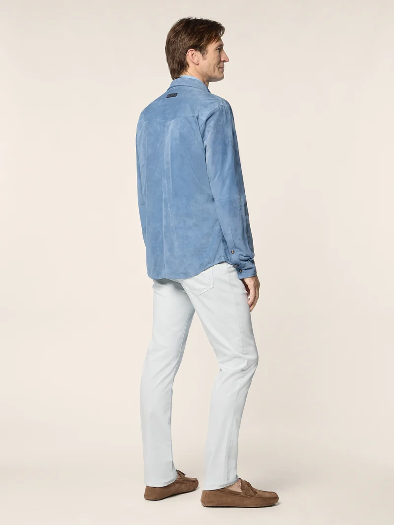 Suede Overshirt