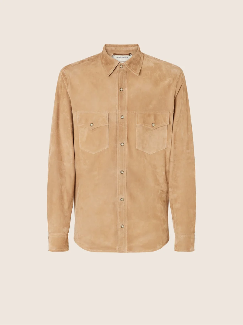 Suede Overshirt