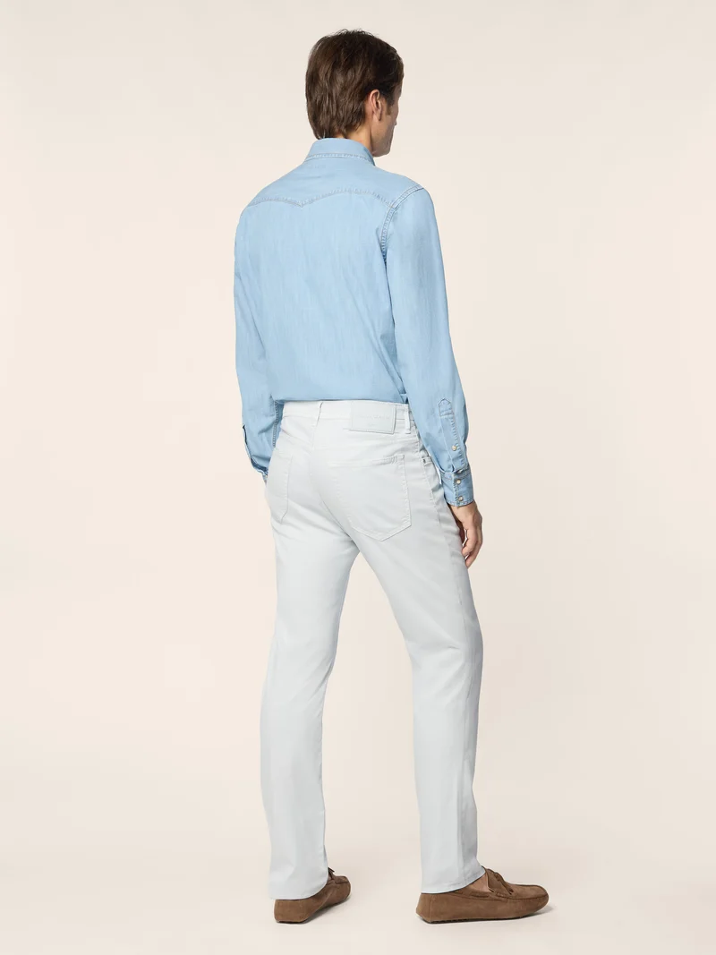 Light Denim Western Shirt