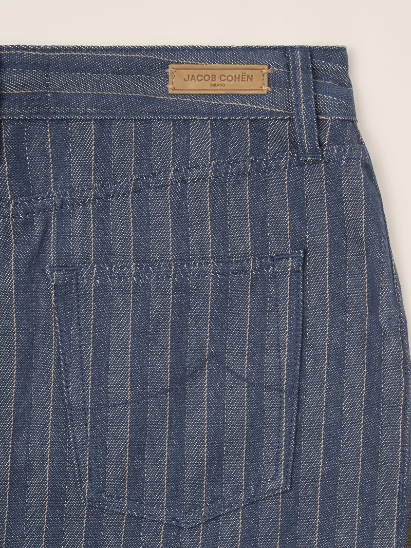 Herringbone Canvas Skirt
