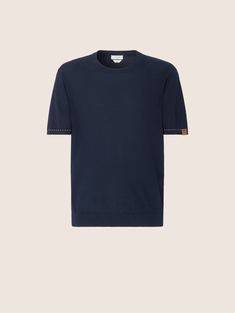 Combed Cotton Knit Top