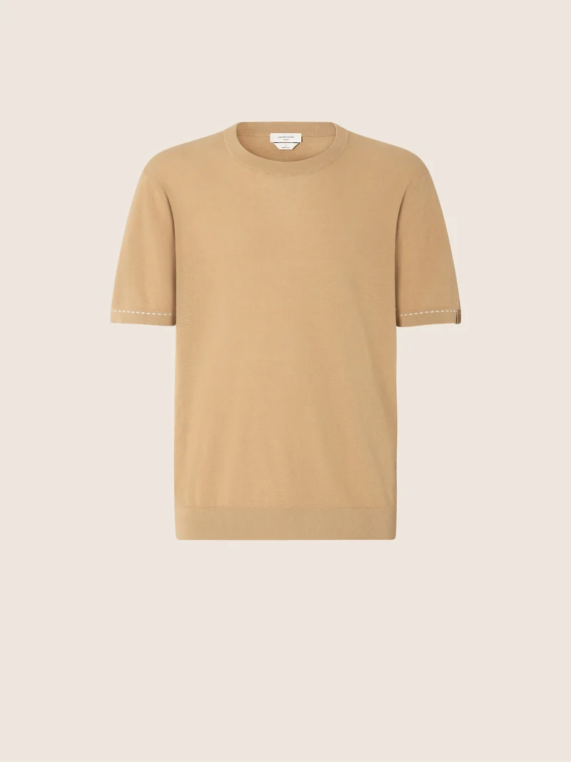 Combed Cotton Knit Top