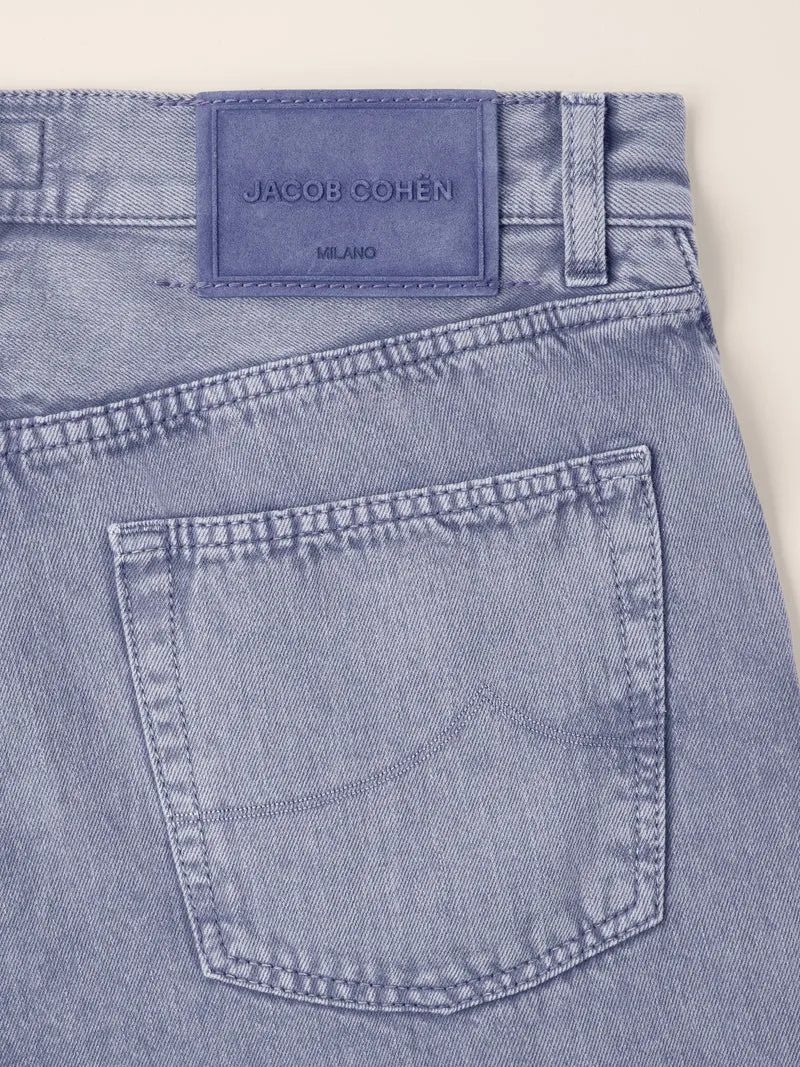Edo - Pants in Cotton Bull Fabric