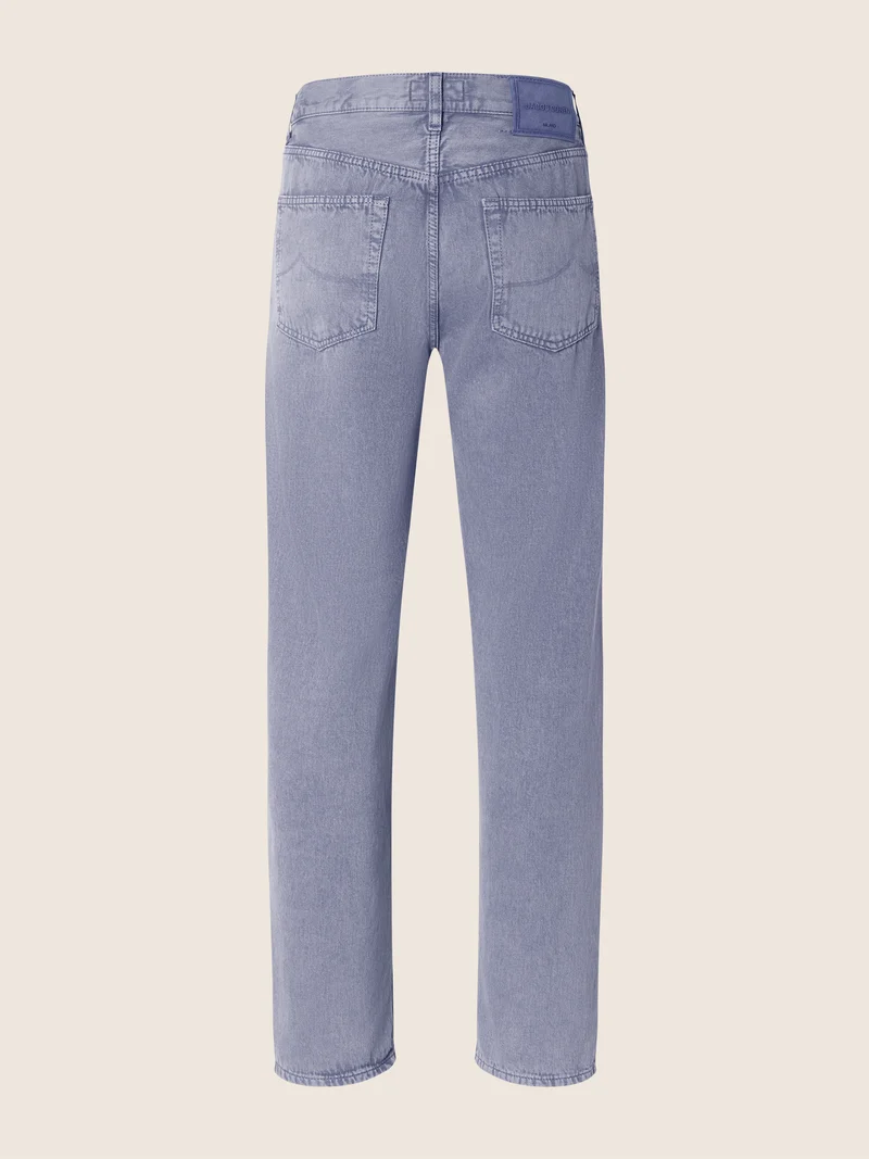 Edo - Pants in Cotton Bull Fabric
