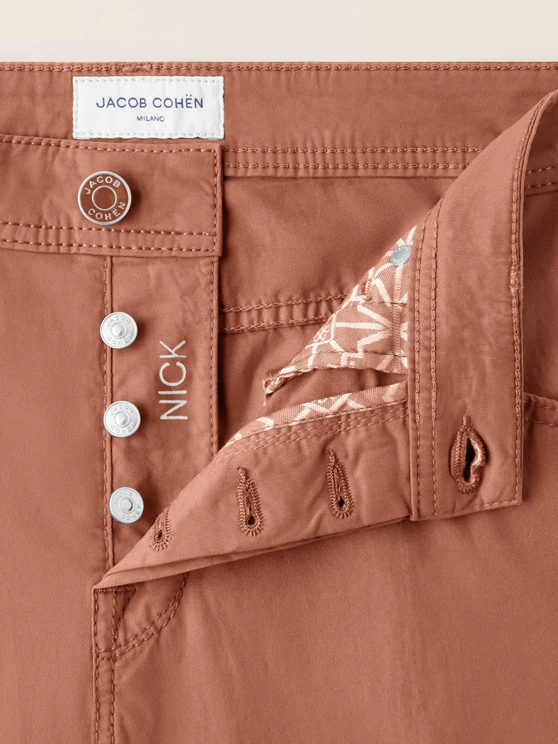 Nick - Pants in Stretch Gabardine