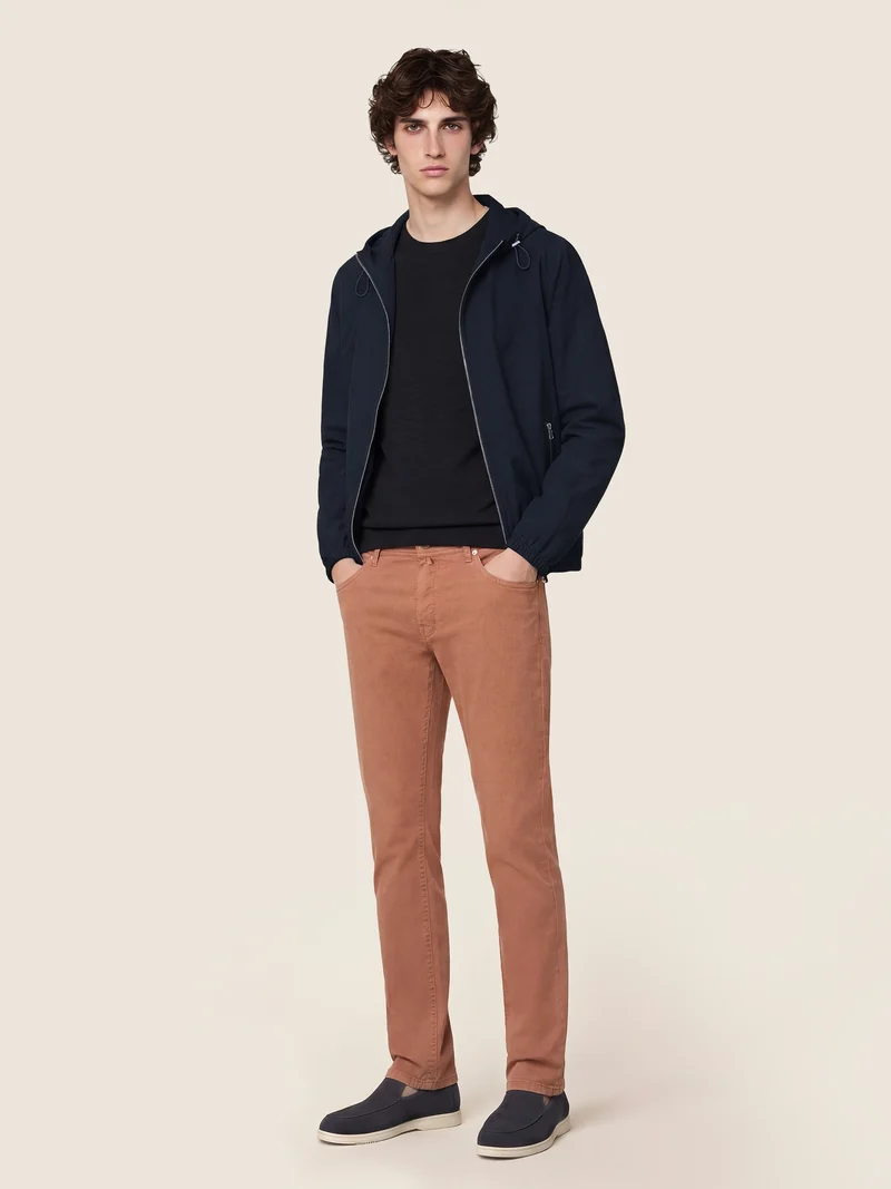 Nick - Pants in Stretch Gabardine