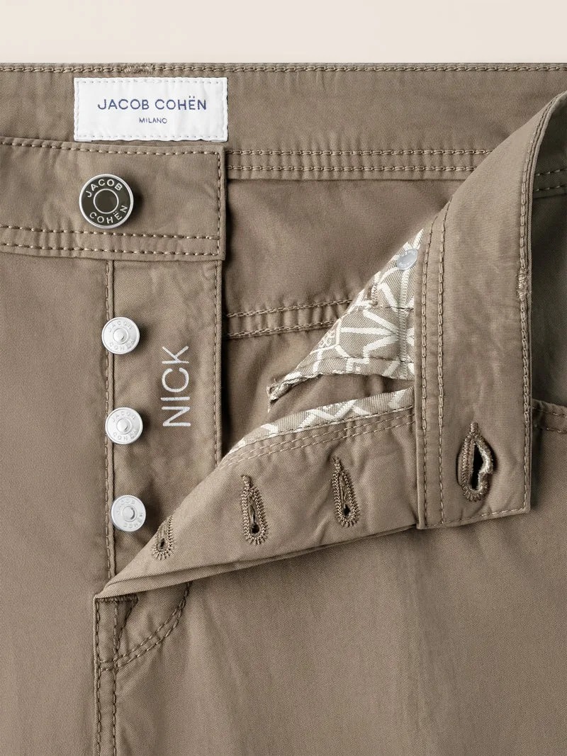 Nick - Pants in Stretch Gabardine