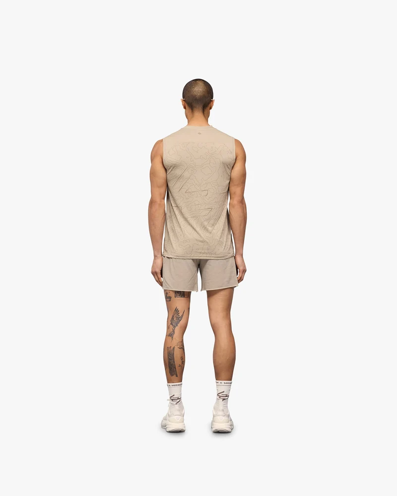 247 Contour Run Tank - Pebble