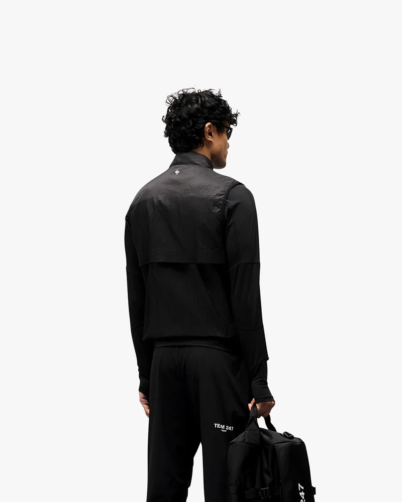 247 Run Gilet - Black