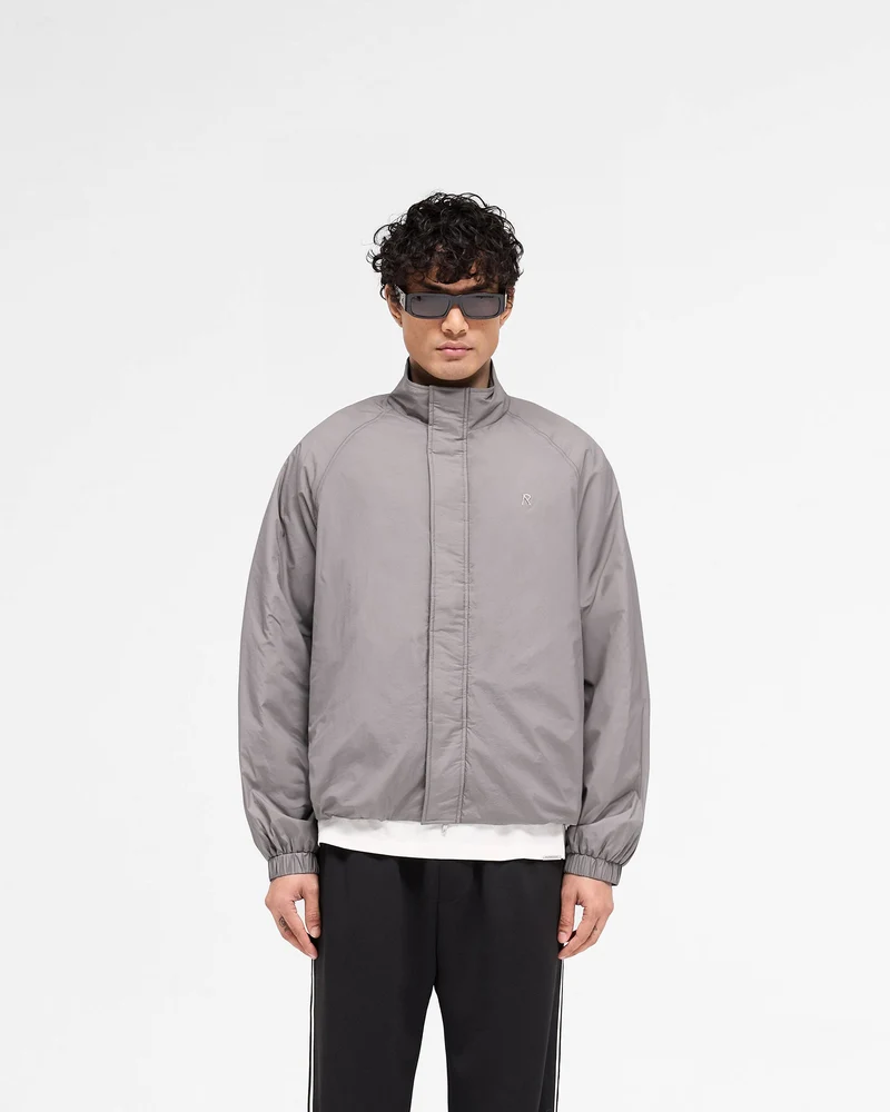 Funnel Neck Jacket - Stone