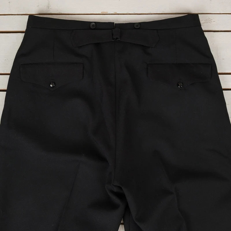 Army Serge Butler Pants Black