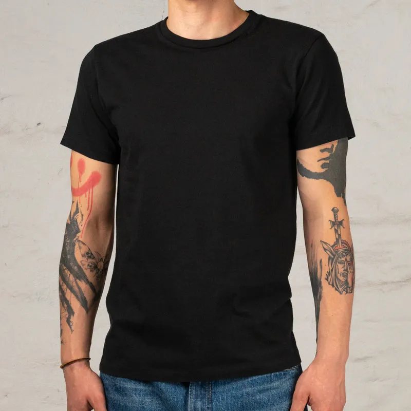 2Pack Crew Neck T-Shirt Schwarz
