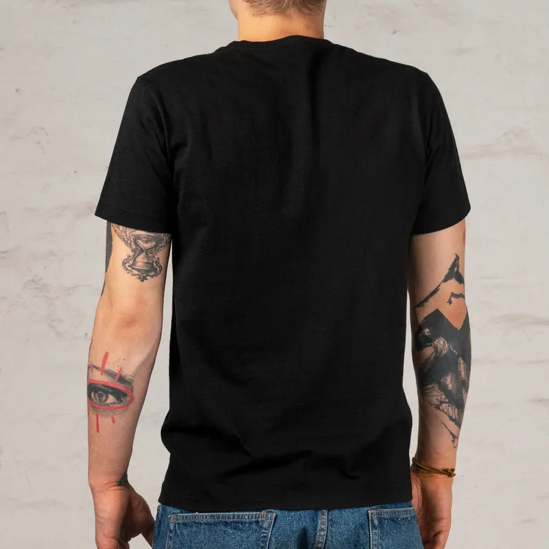 2Pack Crew Neck T-Shirt Schwarz