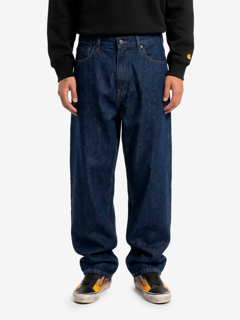 Pantaloni 'Landon' in denim blu rinsed