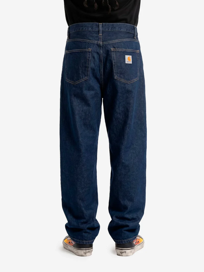 Pantaloni 'Landon' in denim blu rinsed