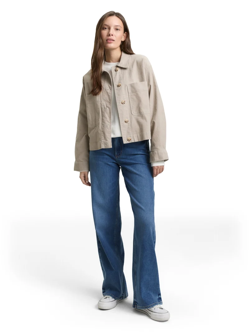 TTMadina Wide Leg, mid stone wash denim