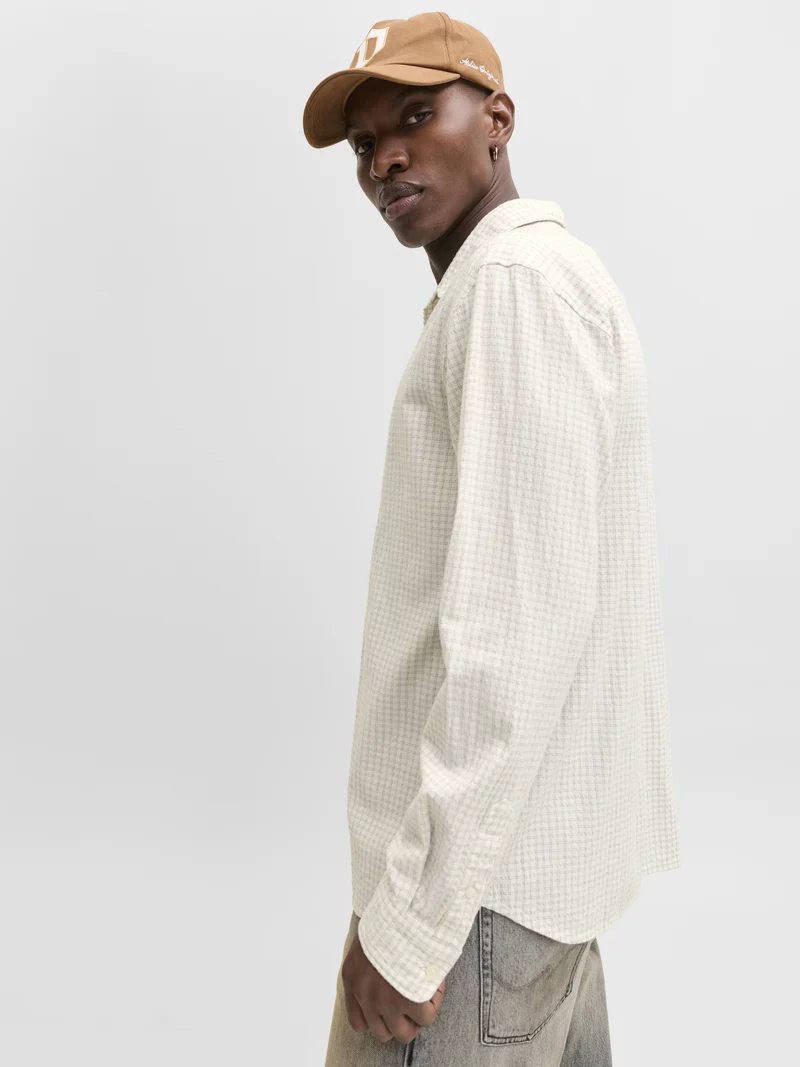 JJCONRAD CHECK SEERSUCKER SHIRT LS, String